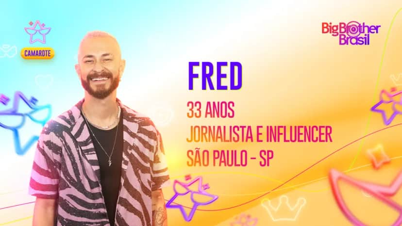 Fred do BBB 23 - Foto Reprodução Fred do BBB 23 - Foto Reprodução