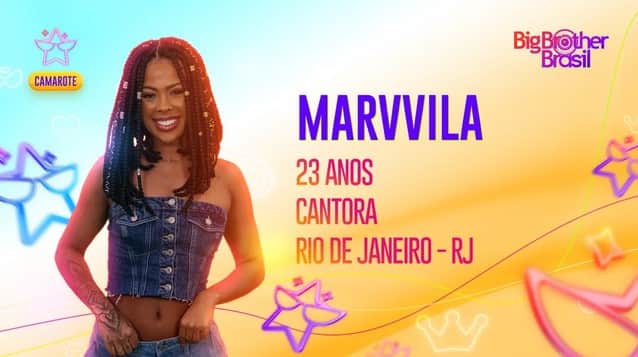 Marvvila é participante do BBB23 (Foto: Reprodução / Gshow) Marvvila é participante do BBB23 (Foto: Reprodução / Gshow)