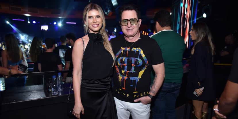 Marrone e a namorada, Anna Farfalla (Foto: Leo Franco/AgNews) Marrone e a namorada, Anna Farfalla (Foto: Leo Franco/AgNews)