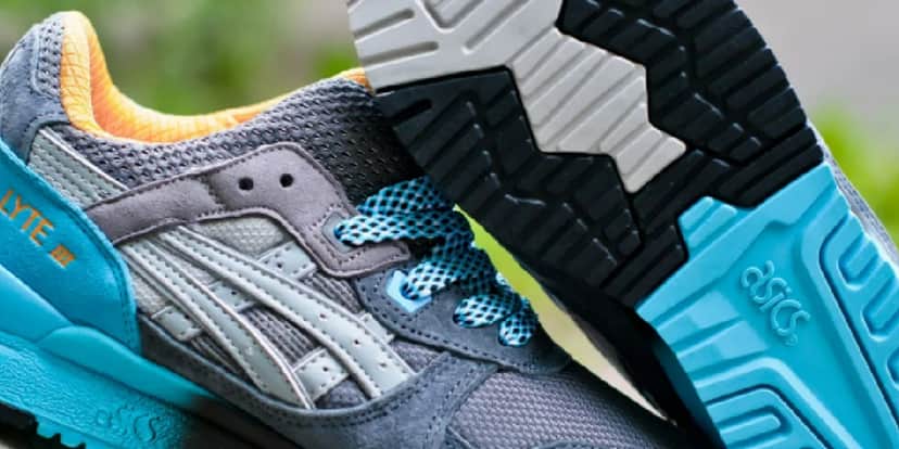 Exemplo de modelo de tênis Asics (Foto: Reprodução/Asics) Exemplo de modelo de tênis Asics (Foto: Reprodução/Asics)