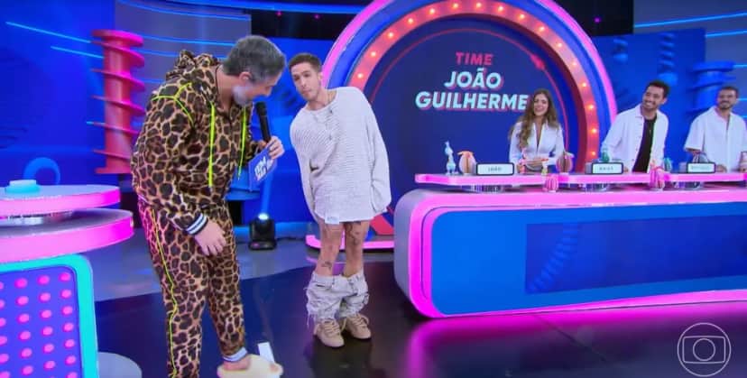 João Guilherme esteve no Caldeirão de Marcos Mion (Foto: Reprodução/ Globo) João Guilherme esteve no Caldeirão de Marcos Mion (Foto: Reprodução/ Globo)