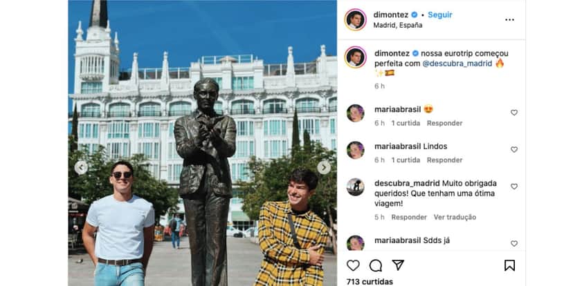 Diego Montes e Robson (Foto: Reprodução / Instagram) Diego Montes e Robson (Foto: Reprodução / Instagram)