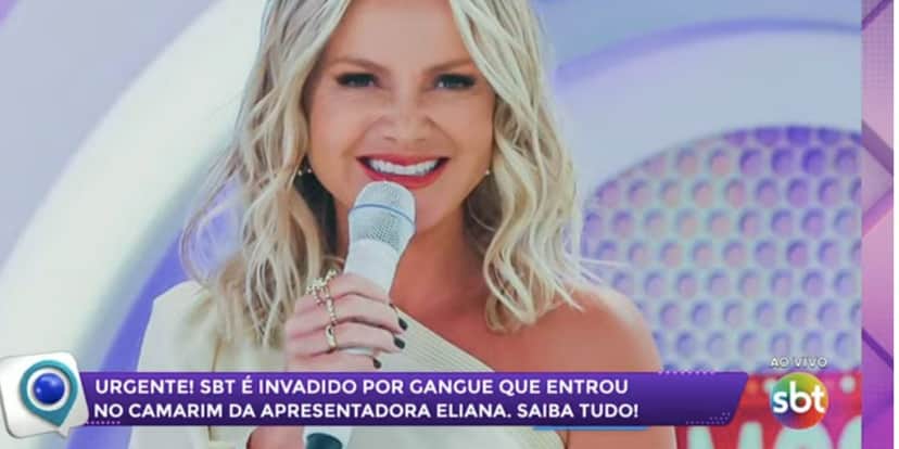 Eliana no Fofocalizando (Foto: Reprodução / SBT) Eliana no Fofocalizando (Foto: Reprodução / SBT)