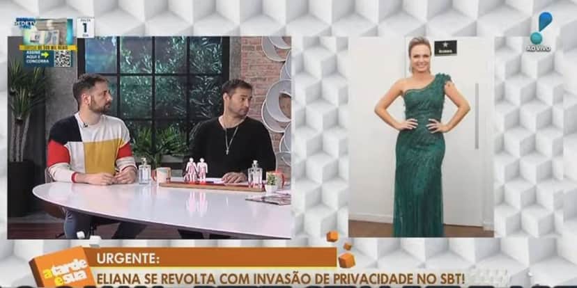 Gabriel Perline fala sobre famosa (Foto: Reprodução / RedeTV!) Gabriel Perline fala sobre famosa (Foto: Reprodução / RedeTV!)
