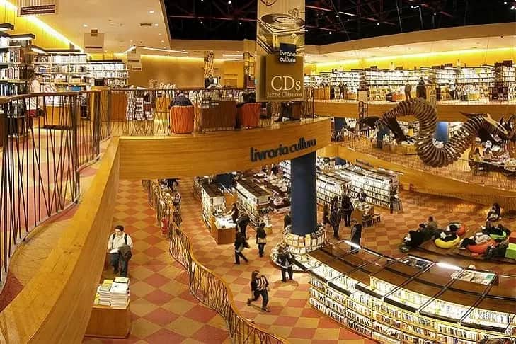 Livraria Cultura - Foto Reprodução Internet Livraria Cultura - Foto Reprodução Internet