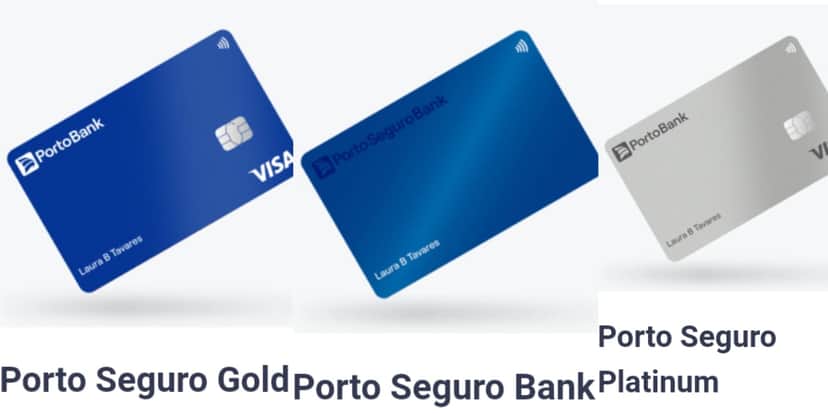 Cartões da Porto Seguro com zero anualidade (Reprodução: Montagem TV Foco) Cartões da Porto Seguro com zero anualidade (Reprodução: Montagem TV Foco)