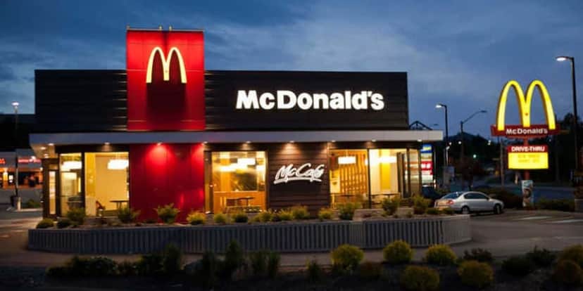 Restaurante do McDonald's (Foto: Internet) Restaurante do McDonald's (Foto: Internet)