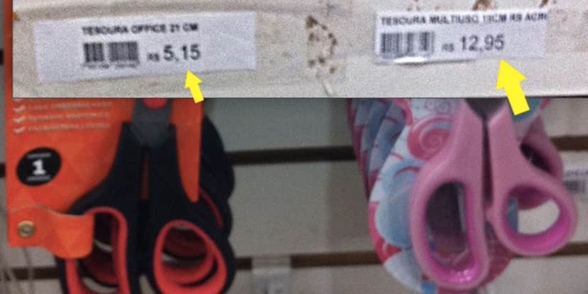 Diferença de produtos, taxa rosa (Foto: Reprodução / Internet) Diferença de produtos, taxa rosa (Foto: Reprodução / Internet)