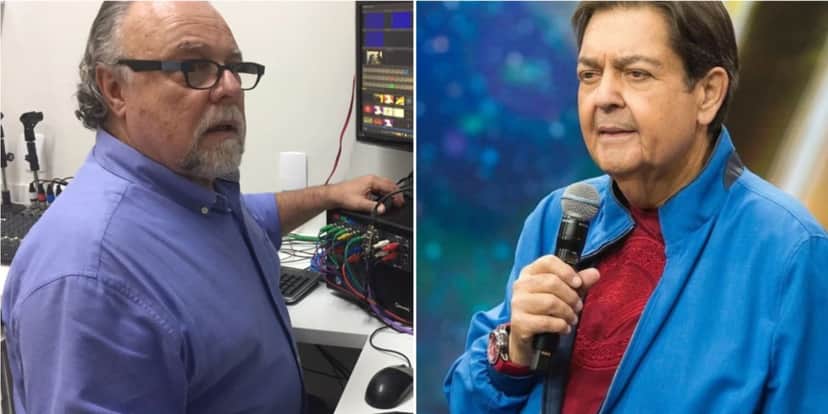 Luchetti e Faustão - Fto: Reprodução/Internet Luchetti e Faustão - Fto: Reprodução/Internet