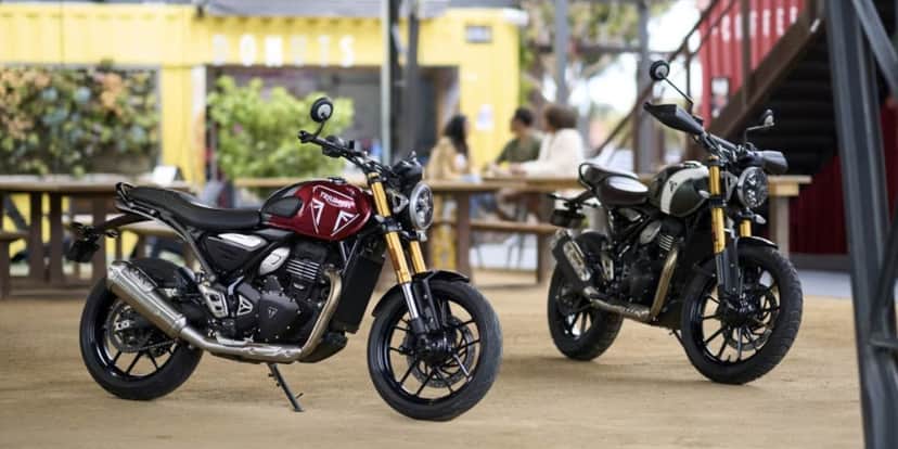 Speed 400 e Scrambler 400X (Foto: Triumph) Speed 400 e Scrambler 400X (Foto: Triumph)