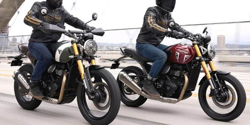 Speed 400 e Scrambler 400X (Foto: Triumph) Speed 400 e Scrambler 400X (Foto: Triumph)