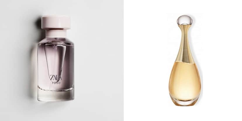 Zara Tuberose e J’adore da Dior (Foto: Reproduções / Site oficial / Internet) Zara Tuberose e J’adore da Dior (Foto: Reproduções / Site oficial / Internet)