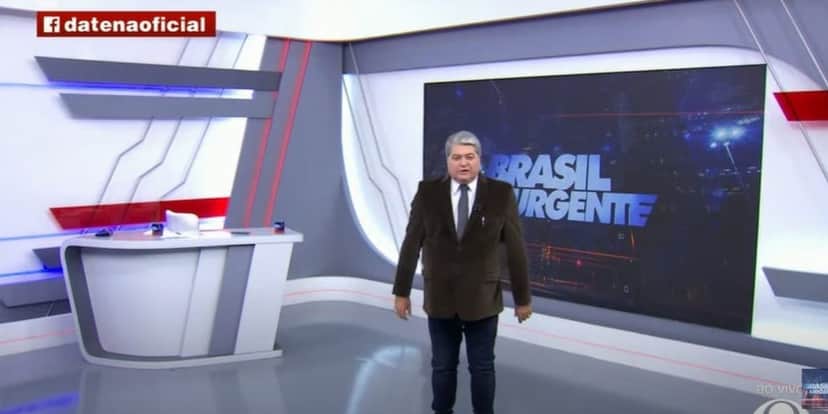 Datena já está no comando do Brasil Urgente há mais de 20 anos (Reprodução: Band) Datena já está no comando do Brasil Urgente há mais de 20 anos (Reprodução: Band)