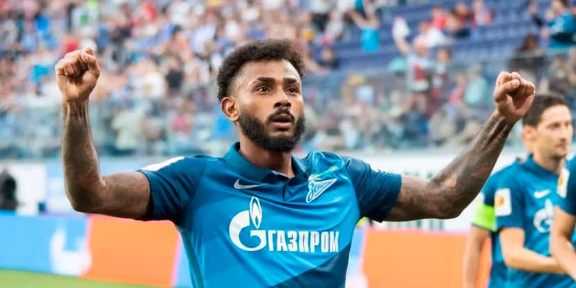 Wendel celebra vitória pelo Zenit (Foto: Vyacheslav Evdokimov / Zenit) Wendel celebra vitória pelo Zenit (Foto: Vyacheslav Evdokimov / Zenit)