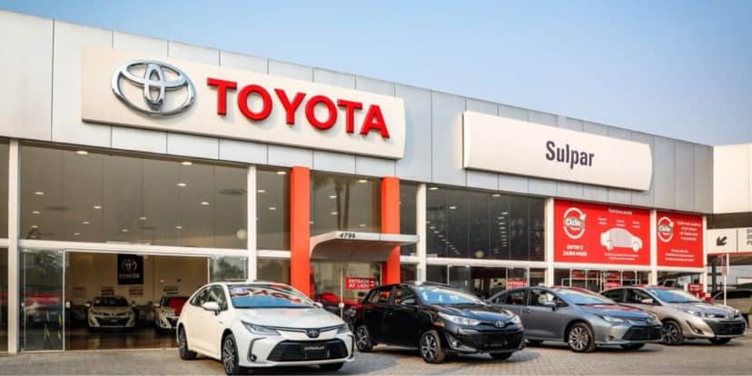 Fachada de loja da Toyota - Foto Reprodução Internet