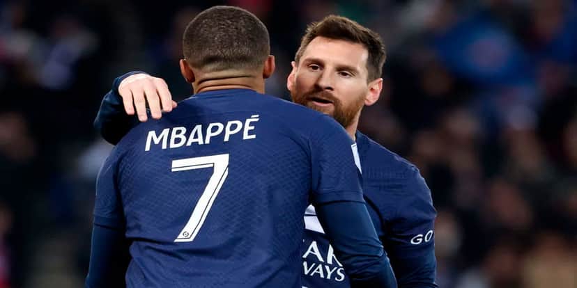 Mbappé e Mesii - Getty Images Mbappé e Mesii - Getty Images