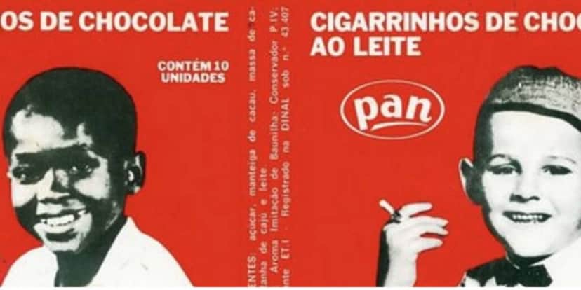 Cigarrinhos de chocolate faziam muito sucesso entre os jovens (Reprodução: Internet) Cigarrinhos de chocolate faziam muito sucesso entre os jovens (Reprodução: Internet)