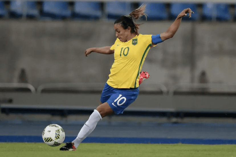 Marta, uma das jogadoras mais importantes da seleção brasileira (Foto: Reprodução/ Internet) Marta, uma das jogadoras mais importantes da seleção brasileira (Foto: Reprodução/ Internet)