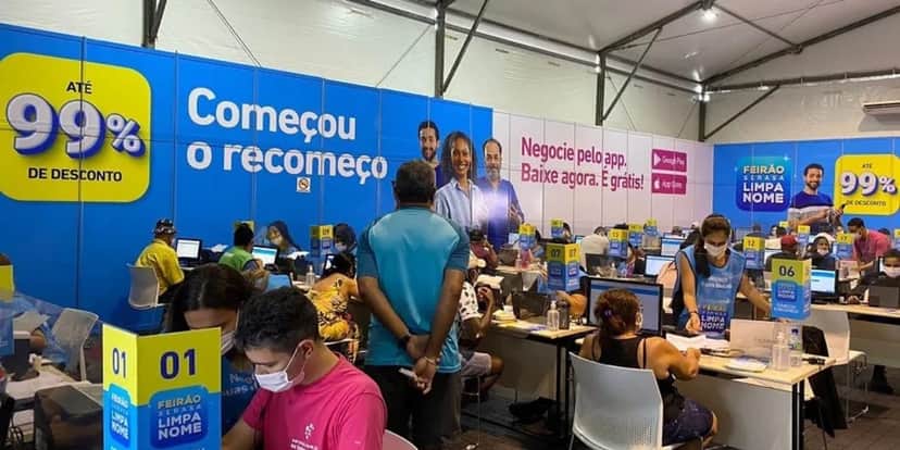 Limpa Nome é uma ação do Serasa para a renegociação das dívidas (Reprodução: Internet)