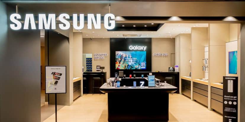 Samsung. Foto: Reprodução/Internet Samsung. Foto: Reprodução/Internet