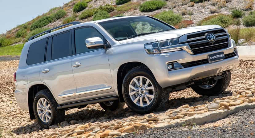 Modelo do carro Toyota Land Cruiser - Foto: Reprodução/Internet Modelo do carro Toyota Land Cruiser - Foto: Reprodução/Internet