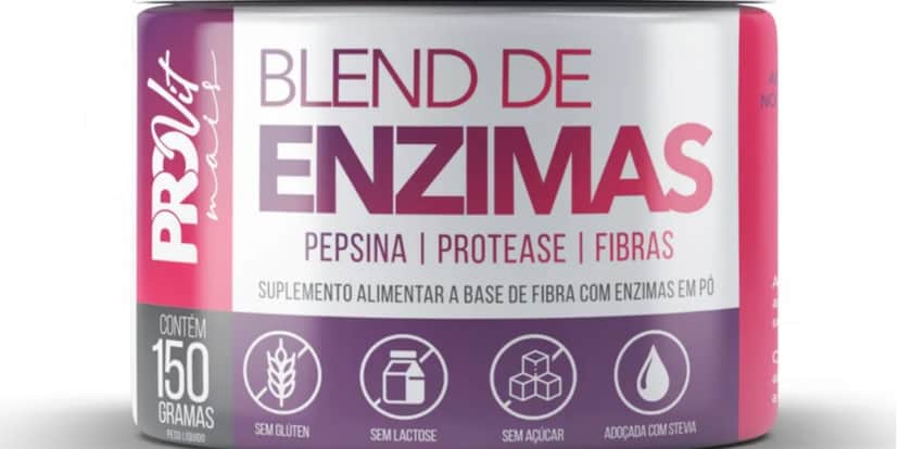 Blend de Enzimas Digestivas - Foto: Reprodução/Internet Blend de Enzimas Digestivas - Foto: Reprodução/Internet
