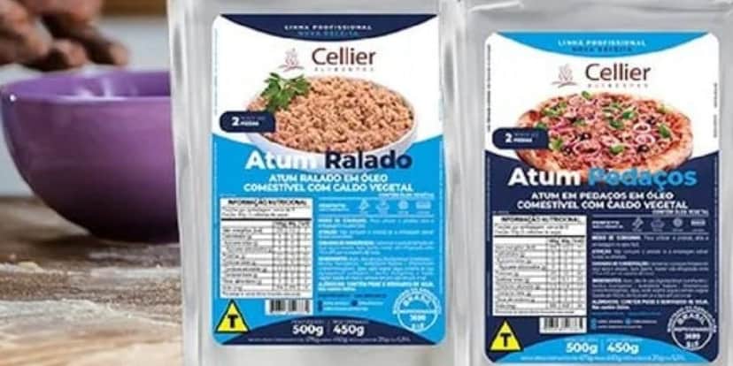 Marca de atum com contaminação (Foto: Reprodução/Cellier) Marca de atum com contaminação (Foto: Reprodução/Cellier)