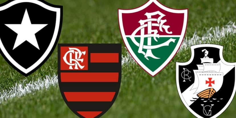 Principais clubes do Rio de Janeiro - Foto: Internet Principais clubes do Rio de Janeiro - Foto: Internet
