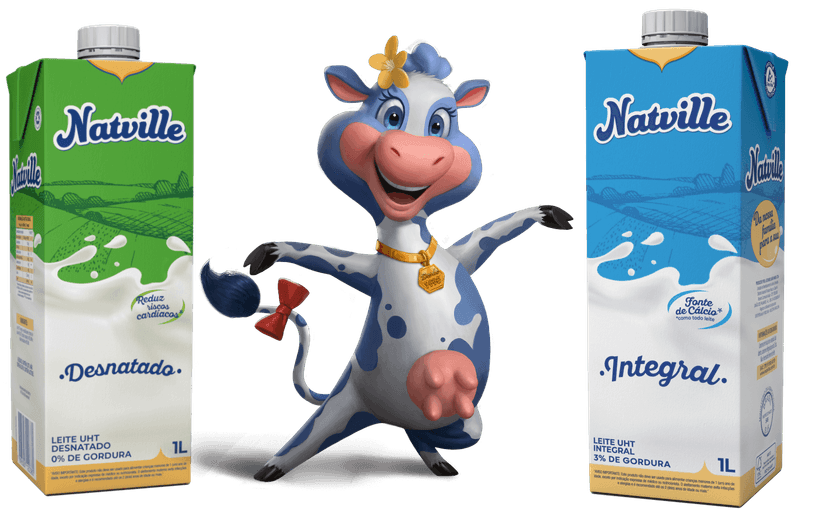 Leite da marca Natville foi arrancado das prateleiras (Foto: Reprodução Internet) 