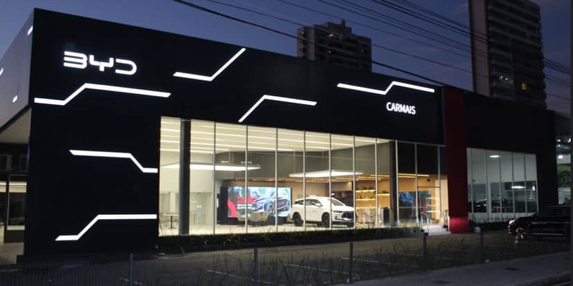 BYD chegou no Brasil com os dois pés na porta (Reprodução: Internet) BYD chegou no Brasil com os dois pés na porta (Reprodução: Internet)