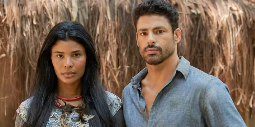 Iraê (Suyane Moreira) e Caio (Cauã Reymond) em "Terra e Paixão" (Foto: Divulgação/TV Globo) Iraê (Suyane Moreira) e Caio (Cauã Reymond) em "Terra e Paixão" (Foto: Divulgação/TV Globo)
