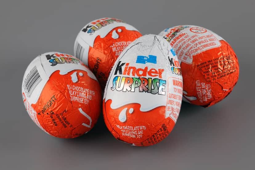 Kinder Ovo. Foto: Reprodução/Internet Kinder Ovo. Foto: Reprodução/Internet