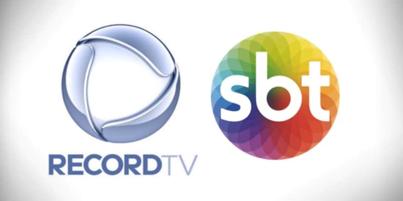 Logo Record e SBT (Foto: Reprodução / emissoras / Montagem) Logo Record e SBT (Foto: Reprodução / emissoras / Montagem)