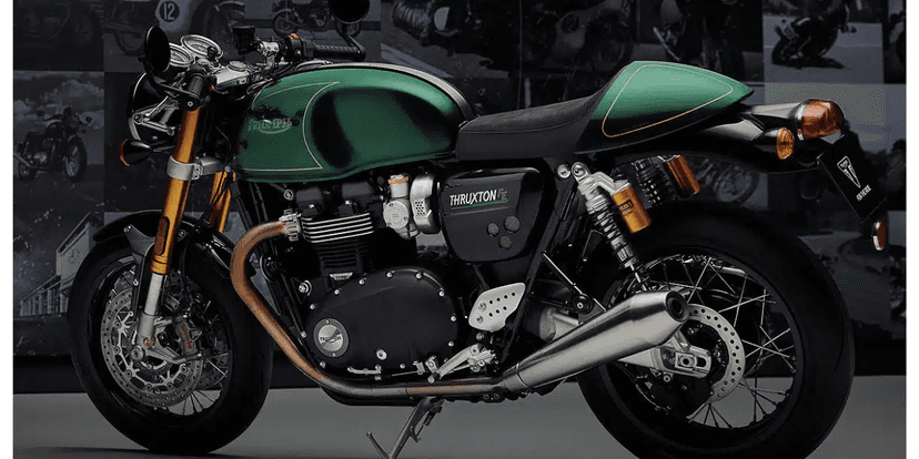 Triumph Thruxton RS Final Edition (Foto: Reprodução / site oficial) Triumph Thruxton RS Final Edition (Foto: Reprodução / site oficial)