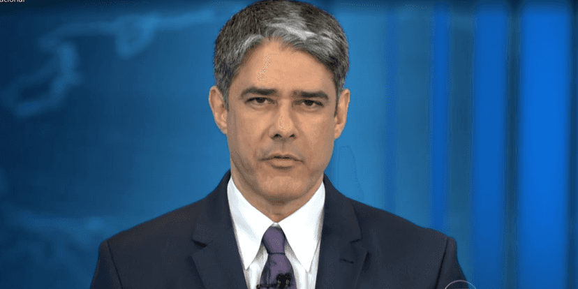 William Bonner no Jornal Nacional (Foto: Reprodução / Globo) William Bonner no Jornal Nacional (Foto: Reprodução / Globo)