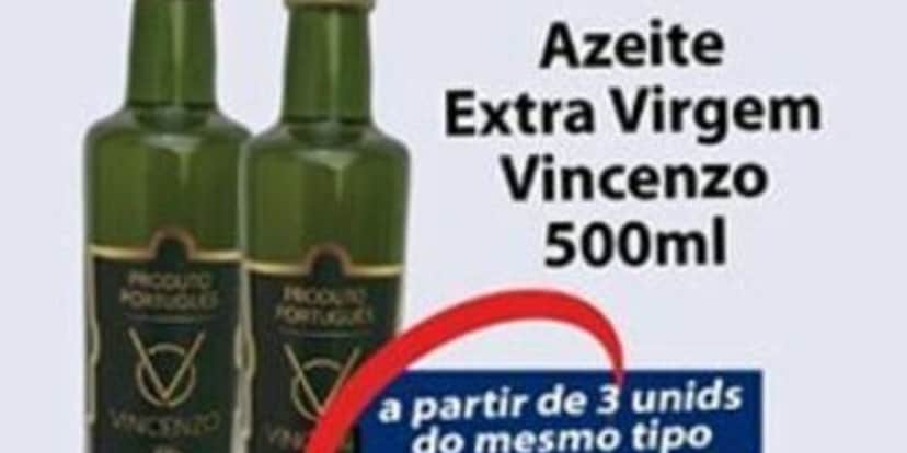 Azeite Extra Virgem Vincenzo (Foto: Reprodução/Vencedor Atacadista) Azeite Extra Virgem Vincenzo (Foto: Reprodução/Vencedor Atacadista)