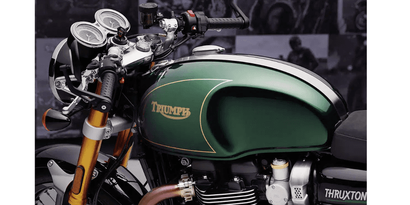 Modelo Triumph Thruxton RS Final Edition (Foto: Reprodução / site oficial) Modelo Triumph Thruxton RS Final Edition (Foto: Reprodução / site oficial)