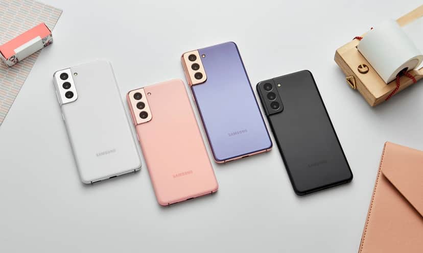 Celulares da Samsung. Foto: Reprodução/Internet Celulares da Samsung. Foto: Reprodução/Internet