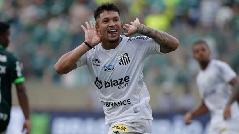 Marcos Leonardo vai sair do Santos (Foto: Divulgação) Marcos Leonardo vai sair do Santos (Foto: Divulgação)