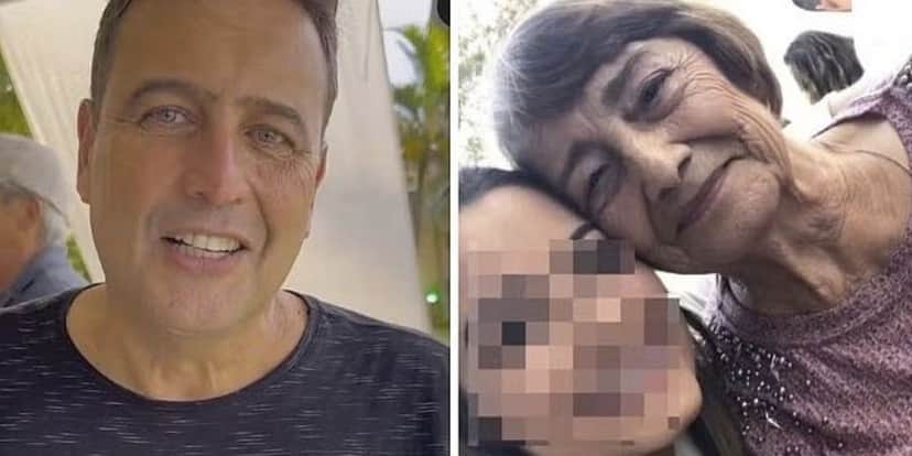 Leonardo e sua mãe (Fotos: Reproduções / redes sociais) Leonardo e sua mãe (Fotos: Reproduções / redes sociais)