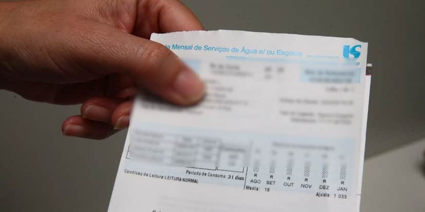 A conta de água é uma que se encaixa na Lei do Superendividamento (Reprodução: Internet) A conta de água é uma que se encaixa na Lei do Superendividamento (Reprodução: Internet)