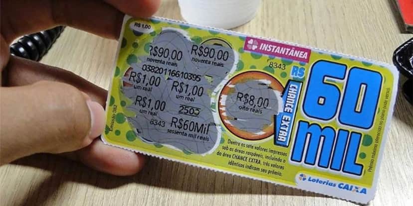 Basta raspar e descobrir se ganhou o prêmio (Reprodução: Internet) Basta raspar e descobrir se ganhou o prêmio (Reprodução: Internet)