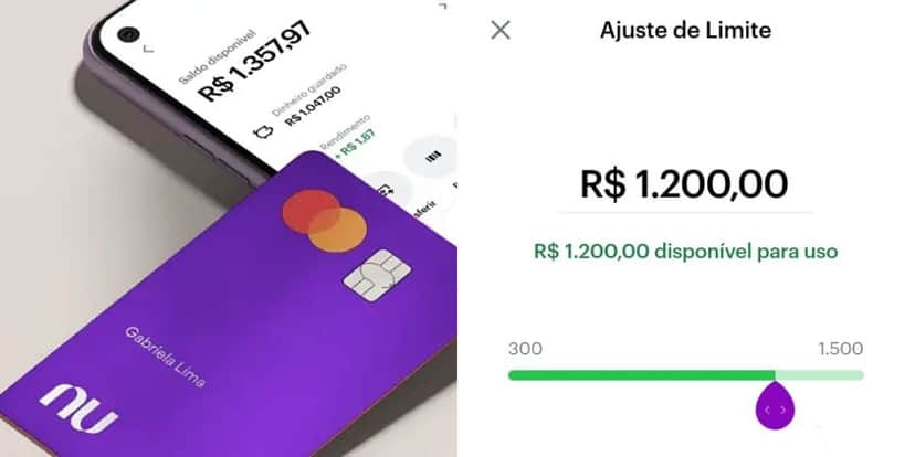 Limite Nubank. Foto: Reprodução/Internet Limite Nubank. Foto: Reprodução/Internet