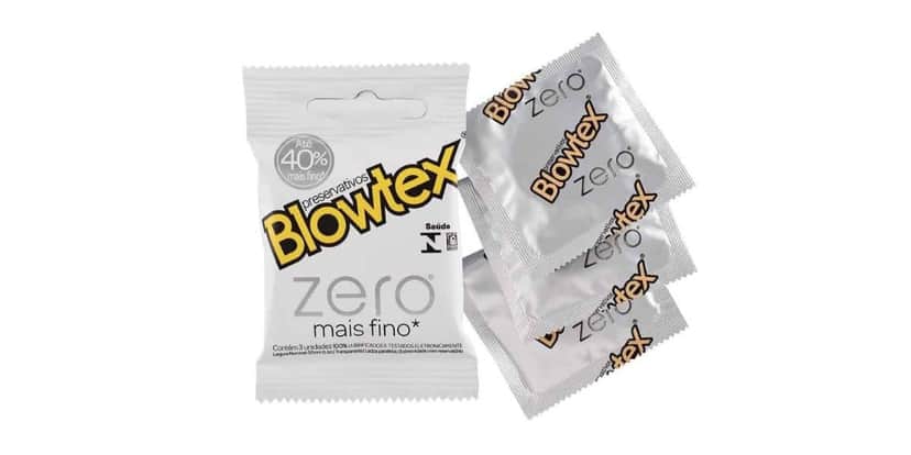 Blowtex Zero (Foto: Reprodução / internet) Blowtex Zero (Foto: Reprodução / internet)