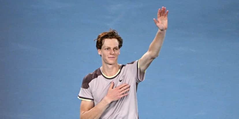 Jannik Sinner é o atual campeão do Australian Open (Reprodução: Internet) Jannik Sinner é o atual campeão do Australian Open (Reprodução: Internet)