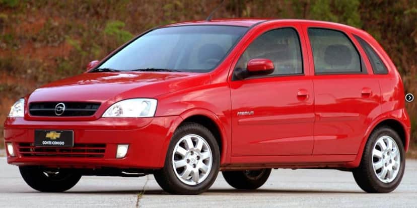 O Chevrolet Corsa saiu de linha no Brasil em 2026 (Reprodução: Internet) O Chevrolet Corsa saiu de linha no Brasil em 2026 (Reprodução: Internet)
