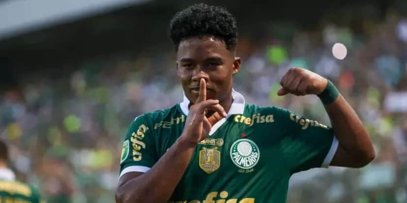 Endrick está com 17 anos de idade (Reprodução: Internet) Endrick está com 17 anos de idade (Reprodução: Internet)