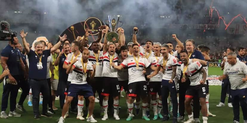 São Paulo é o atual campeão da Supercopa (Reprodução: Internet) São Paulo é o atual campeão da Supercopa (Reprodução: Internet)