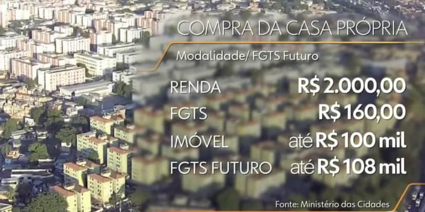 FGTS como 'consignado' (Foto: Reprodução / Globo) FGTS como 'consignado' (Foto: Reprodução / Globo)