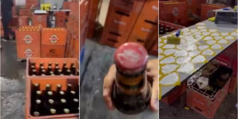 Polícia fecha fábrica de adulteração de cervejas na Zona Sul de SP - Foto: Internet Polícia fecha fábrica de adulteração de cervejas na Zona Sul de SP - Foto: Internet